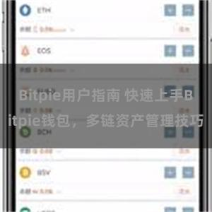 Bitpie用户指南 快速上手Bitpie钱包，多链资产管理技巧